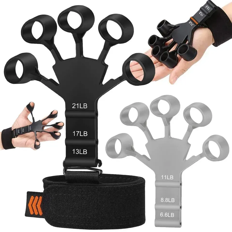 Grip Strengthener Hand Grip Trainer Silicone Finger Exercise