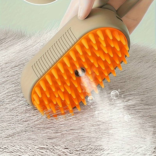 Cat grooming spray comb