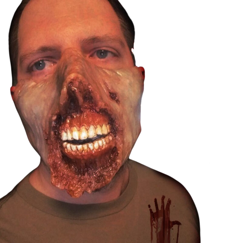 Realistic 3D Halloween mask
