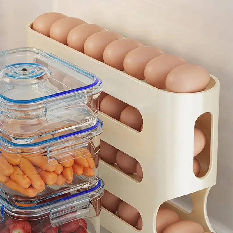 Automatic egg holder