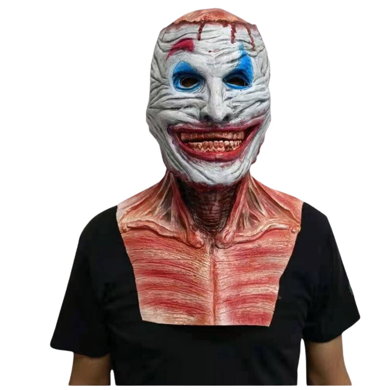 Halloween party skull mask clown