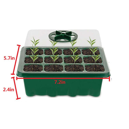 5pcs Seed Starter Trays with Grow Light Kit Adjustable temperature PiBi Electronics & Home Accessories