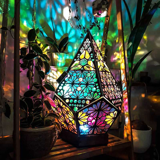Bohemian Light Hollow LED Projection Night Lamp PiBi Electronics & Home Accessories