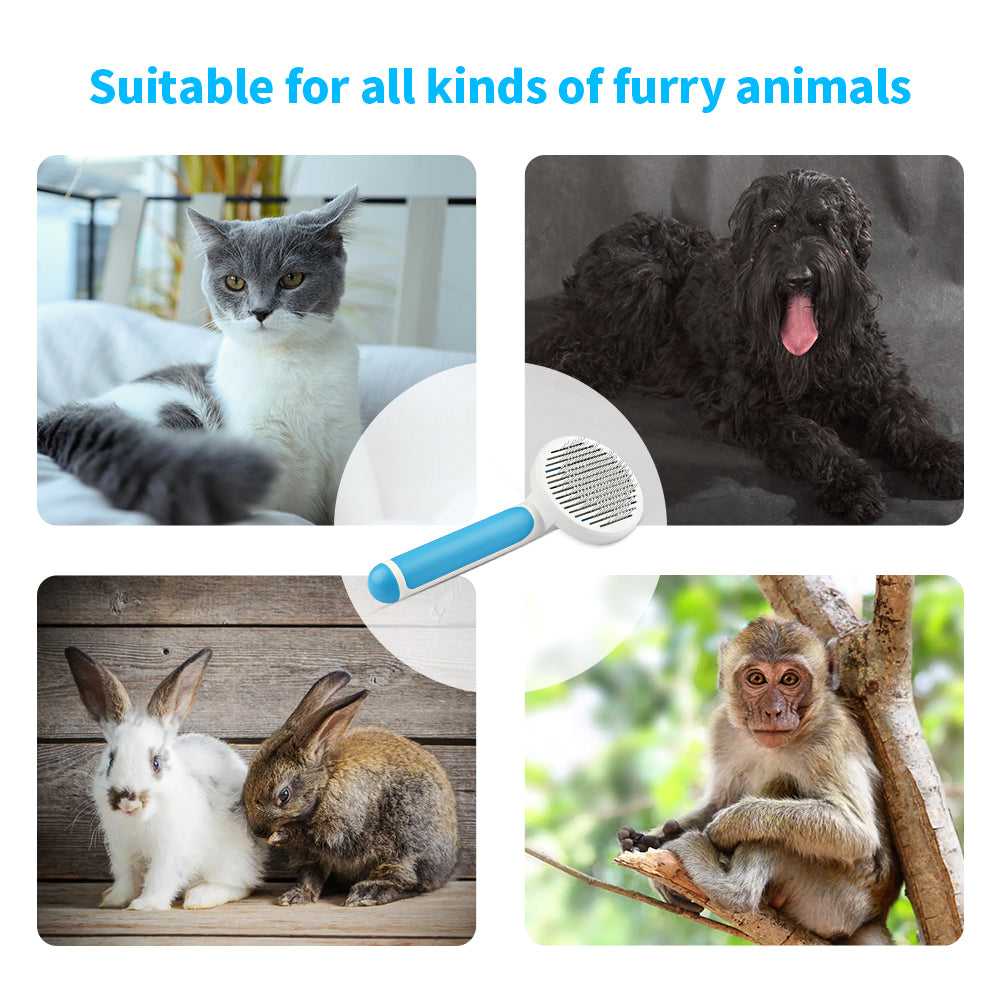 Cat Dog Deshedder Soft Brush PiBi Electronics & Home Accessories