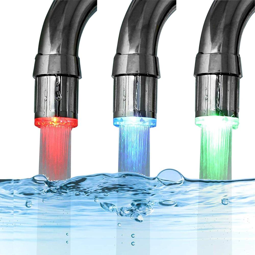 LED water faucet nozzle