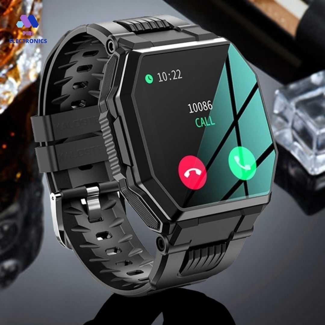 Bluetooth sports smartwatch on the wrist