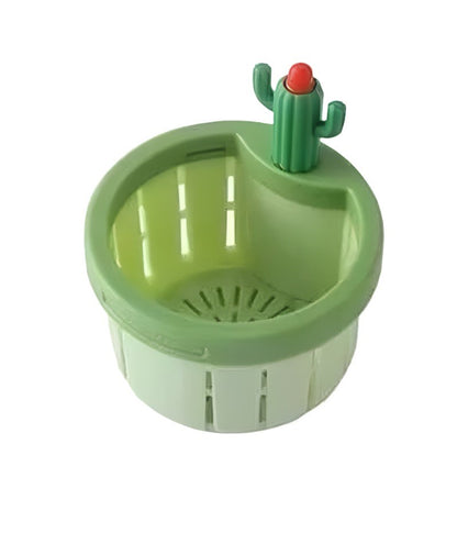 Fun green sink strainer