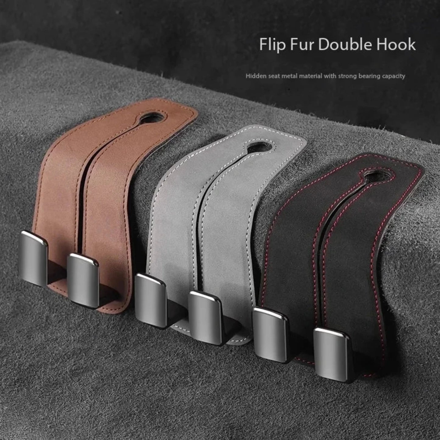 Genuine Suede Hooks