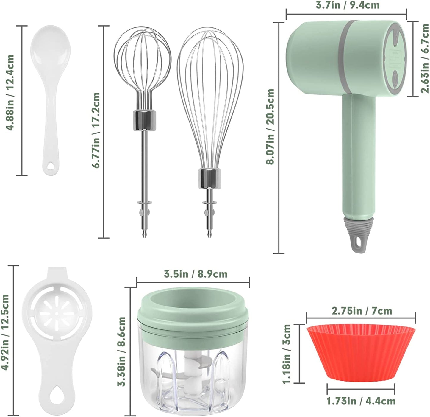 Compact mixer for small spaces