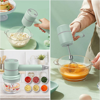 Mini electric mixer for baking