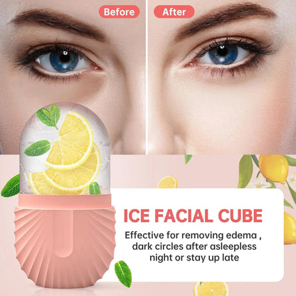 Ice roller for puffiness