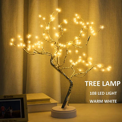 Unique LED tree decor for ambiance