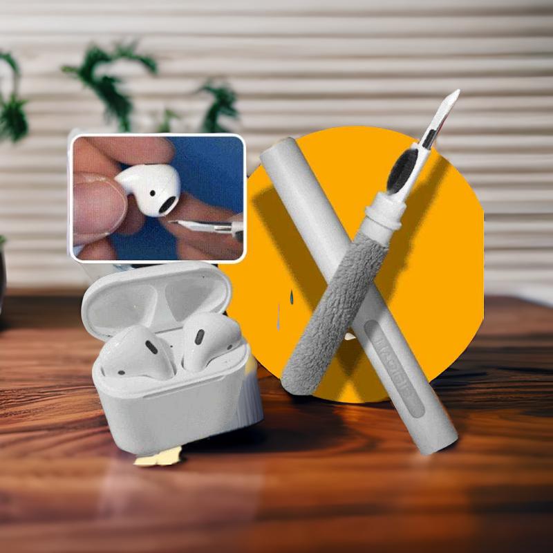 Compact AirPod cleaning tools