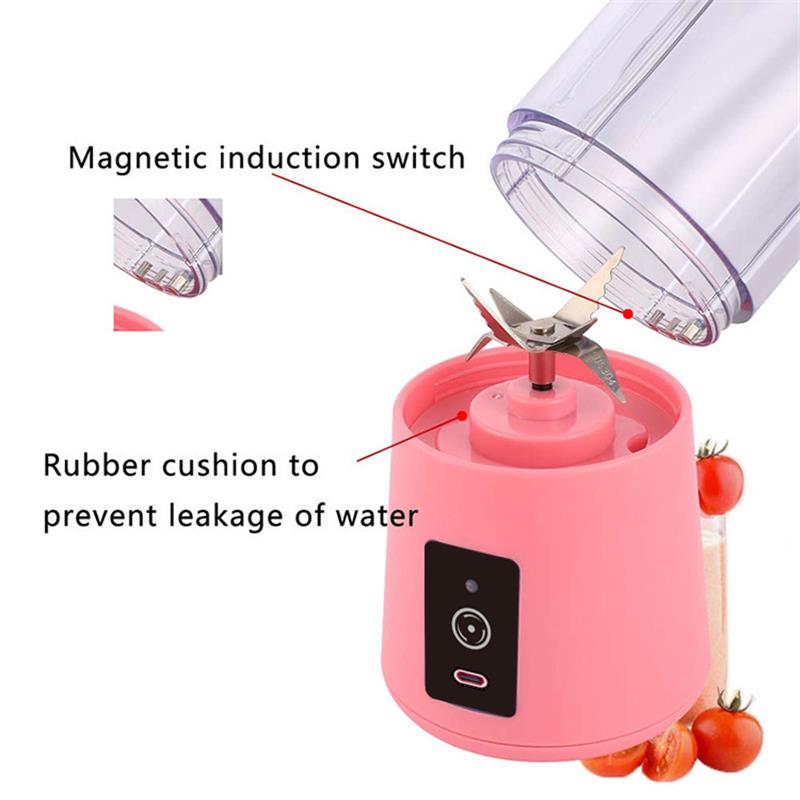 Compact electric juicer blender