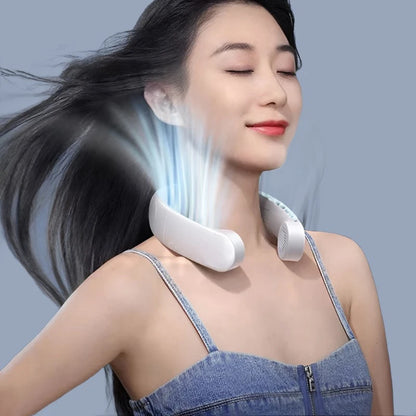 Portable neck fan