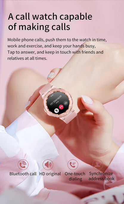 Women's touchscreen smartwatch