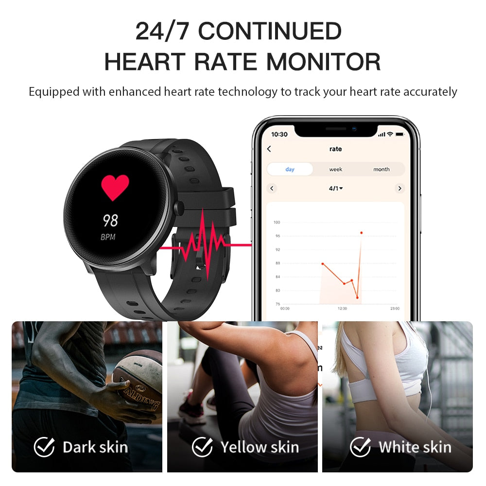 Health tracking smartwatch