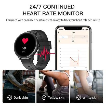 Achieve Your Fitness Targets with the Sports Modes Smartwatch Fitness Tracker & BP Monitor