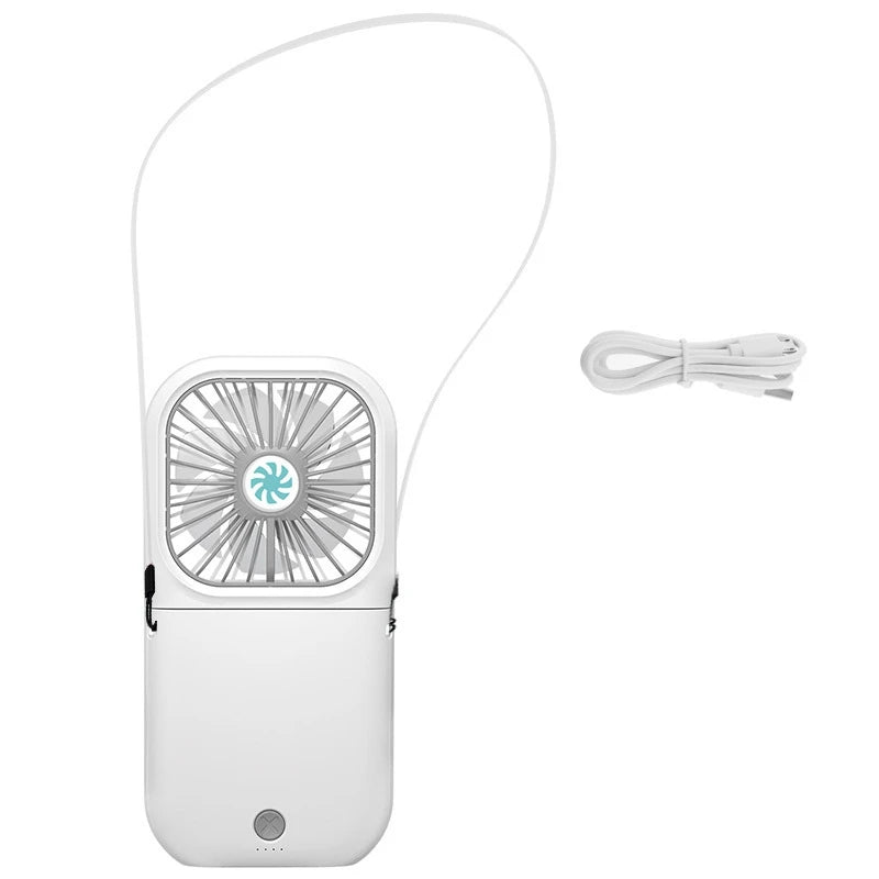 Wearable fan for outdoor activities