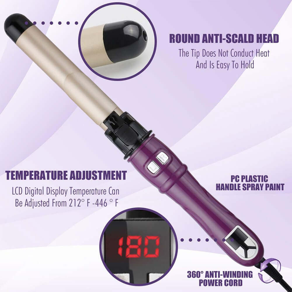 Experience salon-level curls with our innovative Automatic Curling Iron