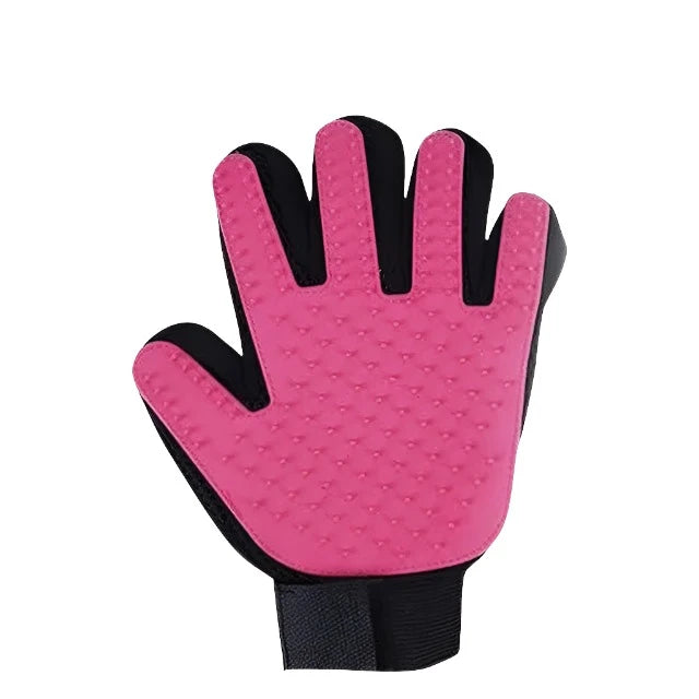 Dog comb gloves