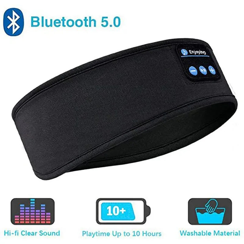 Bluetooth headband for peaceful sleep