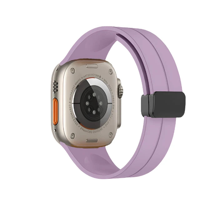 Magnetic Silicone Band in purple