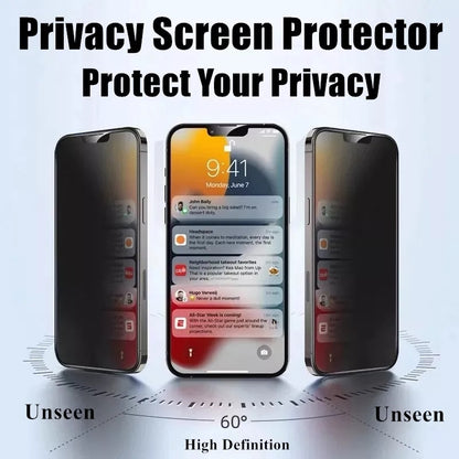 Privacy Screen Shield for iPhone - Anti-Spy Technology
