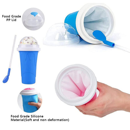 Indulge in frozen delights with a Silicone Ice Cream Maker