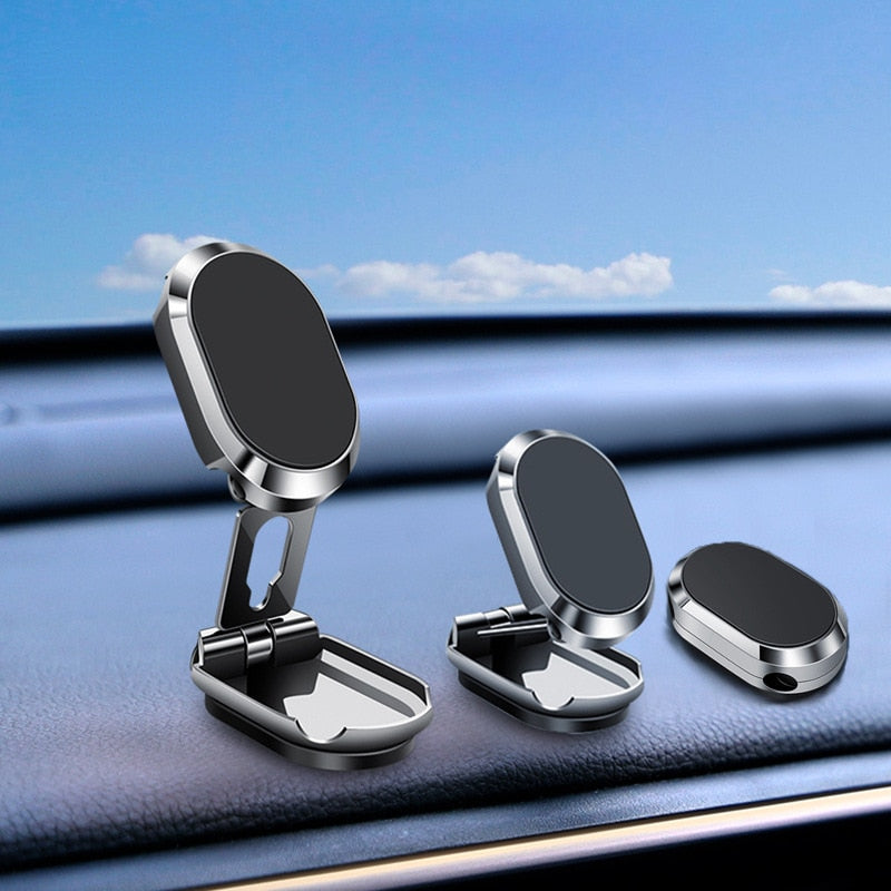 Sleek phone holder for automobiles