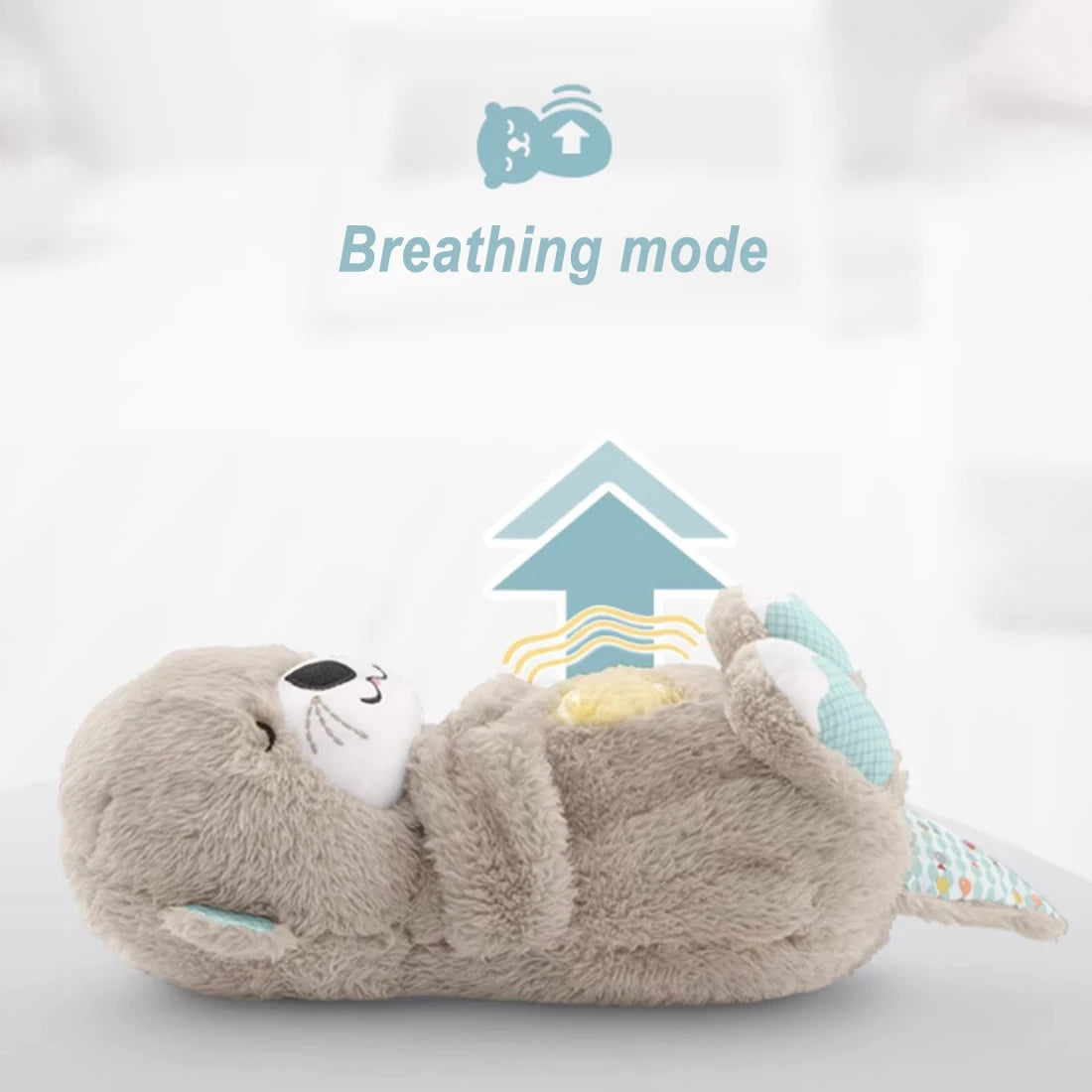 Relaxing otter doll