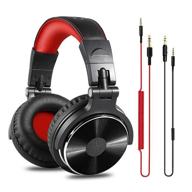 Studio Pro DJ Headphones With Microphone Over Ear PiBi Electronics & Home Accessories