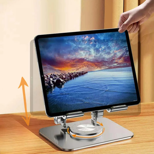 Tablet bracket with 360-degree rotation