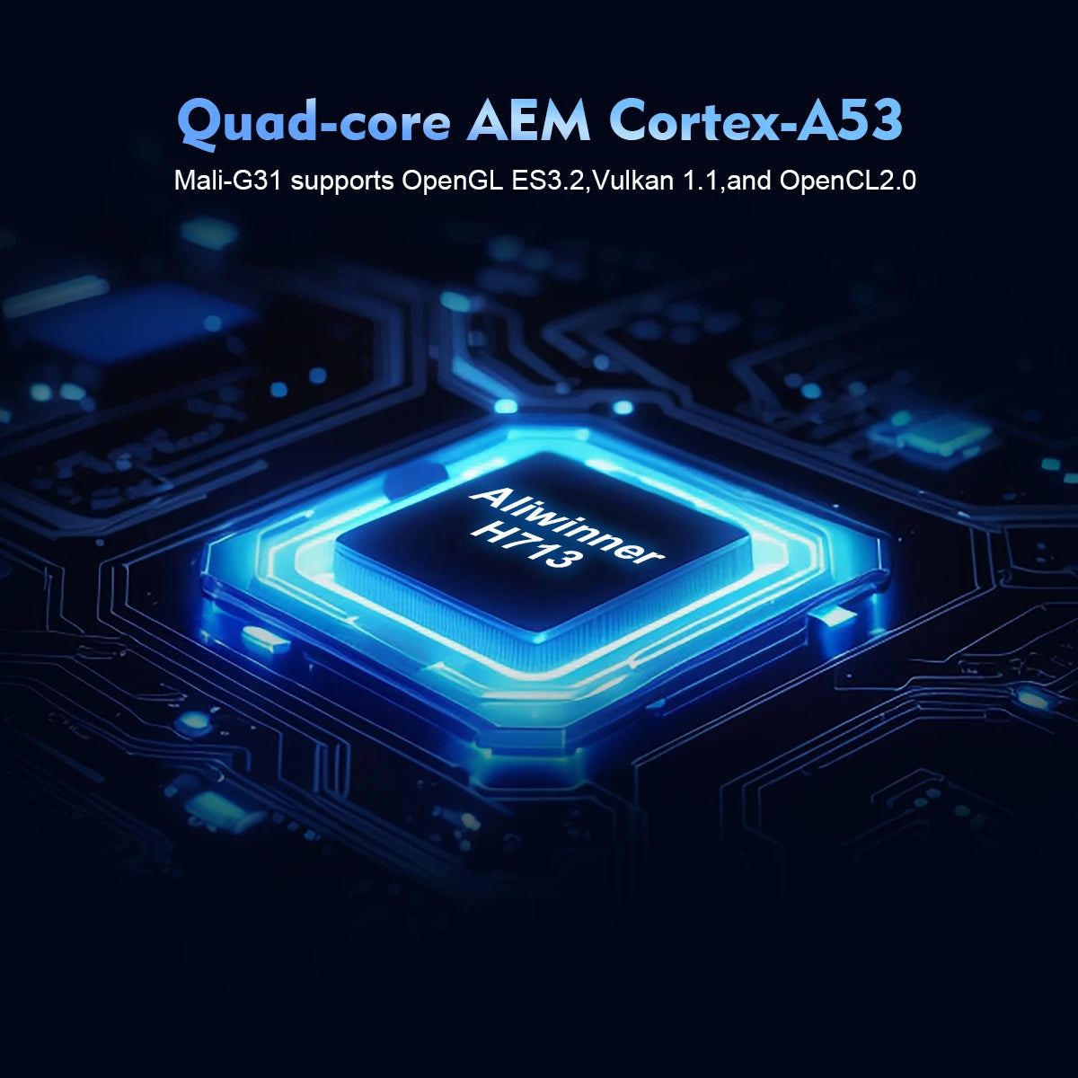 quad-core aem cortex-a53