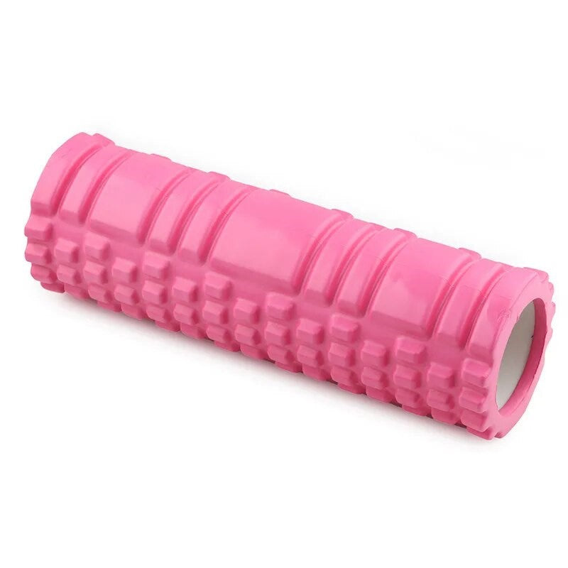 Innovative Gym Accessory: Yoga Block with Massage Feature Pink