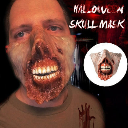 Frightening 3D mask for Halloween