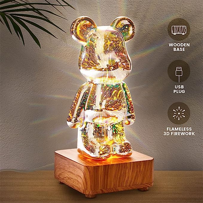 Bear-shaped LED lamp delight