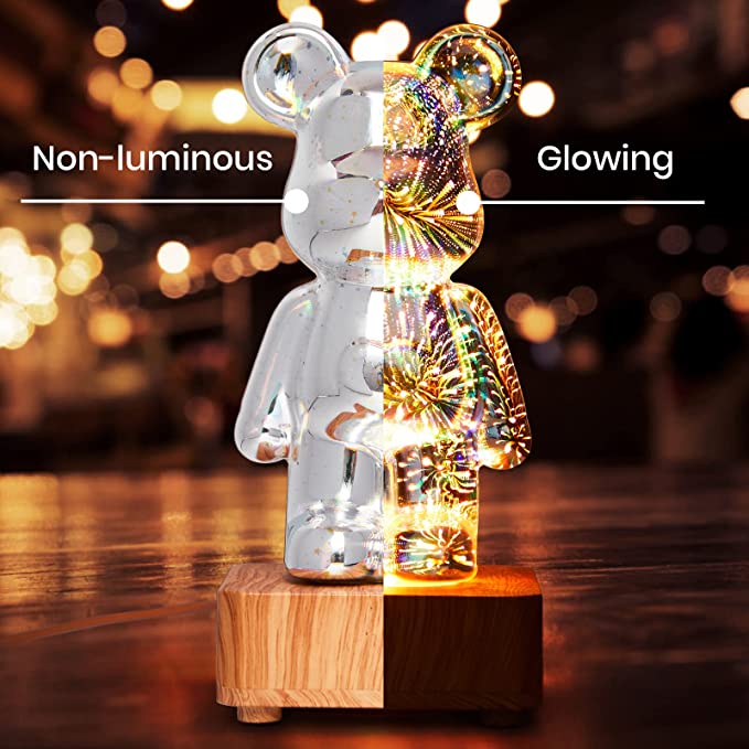 Whimsical Bear Lamp by Pibi Electronics