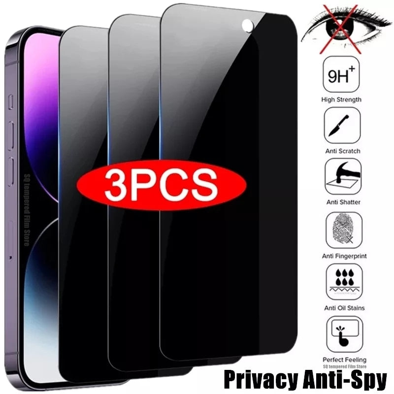 Privacy Screen Protector for iPhone - Crystal Clear Design